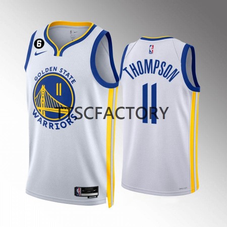 Dres Golden State Warriors Klay Thompson 11 Nike 2022-23 Association Edition Bijela Swingman - Muške